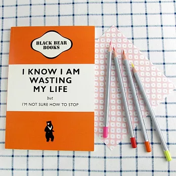 【ManPlus】荒唐黑熊人生－經典筆記本