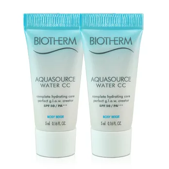 BIOTHERM 碧兒泉 活泉保濕水CC防護隔離乳 5ml*2