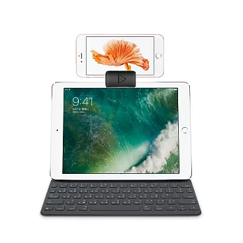 手機平板夾 可攜帶式不占空間 免用手機架黑色