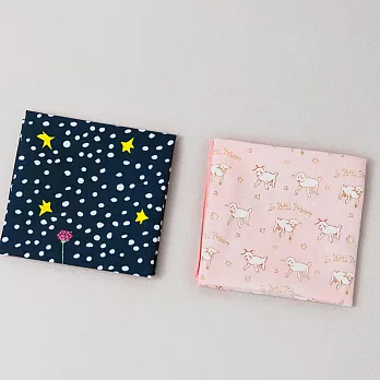 7321 Design - 小王子經典童話方巾手帕-綿羊粉