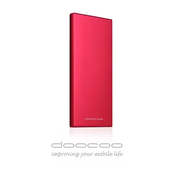 doocoo iSimple plus 11000+ 雙輸出智能行動電源冶艷紅