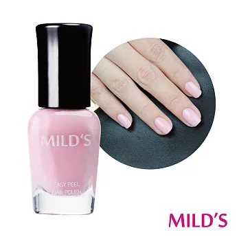 《MILD’S曼思》水性可剝指甲油─天使粉紅MS136