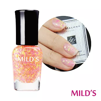《MILD’S曼思》水性可剝指甲油─橘子汽水MS139