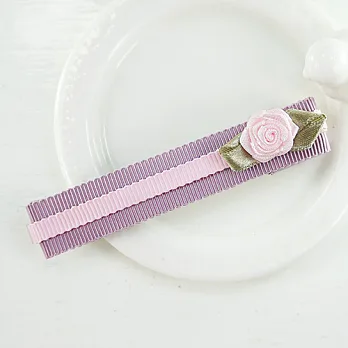 【PinkyPinky Boutique】甜美維多利亞風鴨嘴長夾 (紫羅蘭)