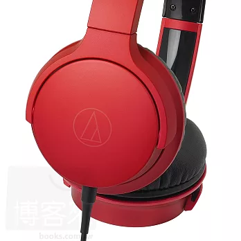 鐵三角 ATH-AR3 紅色 鮮明聲響 便攜型 頭戴式耳機