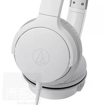 鐵三角 ATH-AR3 白色 鮮明聲響 便攜型 頭戴式耳機