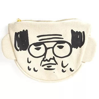 【日本JIG】療癒系老頭拉鍊袋(收納)