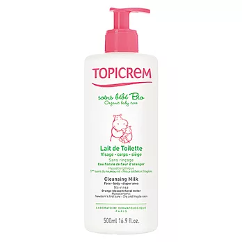 TOPICREM 特碧潤 親潤寶寶潔膚乳液 500ml