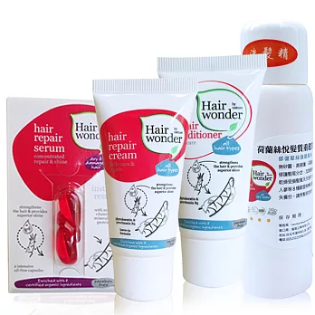 【Hairwonder】絲滑亮采護髮組