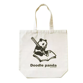 日本 塗鴉熊貓拖特包-畫畫(DPE20-M1)