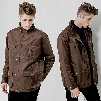 ST.MALO 英國經典獵裝Safari防風夾克-1252MJXL深棕色