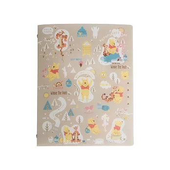 《sun-star》小熊維尼B5 26孔活頁夾(快樂森林)