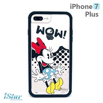 【SOLiDE】I PHONE 7 PLUS 迪士尼 美國軍規認證防撞 防摔殼 保護殼-說話米妮