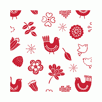 【日本mt和紙膠帶】x Almedahls_黏貼/包裝和紙(小)_鳥唄