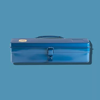 【Trusco】山型單層工具箱-鐵藍