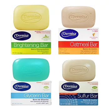 DERMISA 美國皂組合85GR (淡斑/去角質/保濕/粉刺)