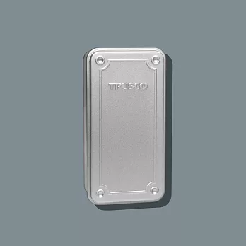 【Trusco】上掀式收納盒（大）-槍銀