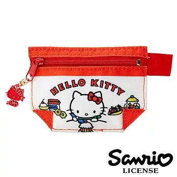 【日本進口正版】三麗鷗 Hello Kitty 零錢包 Sanrio -Kitty甜點款