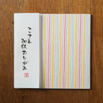 【Wa-Life】美濃和紙摺紙素材(20入)_縞