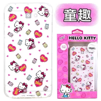 【Hello Kitty】Samsung Galaxy J7 Prime 5.5吋 彩繪空壓手機殼童趣