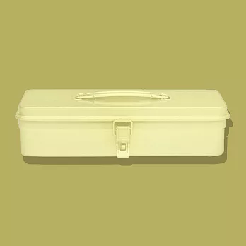 經典工具箱單層 (大) -粉黃