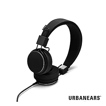 Urbanears 瑞典設計 Plattan 2 系列耳機精簡黑