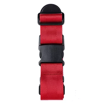 [MUJI無印良品]行李束帶紅色