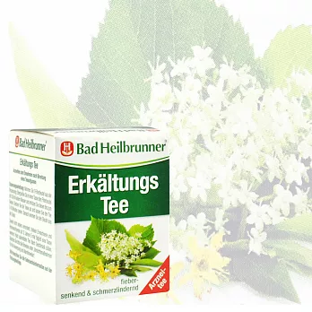 Bad Heilbrunner 德國進口天然草本花草茶-特效感冒茶(8入/盒)