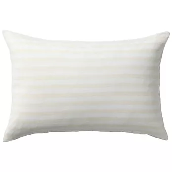 [MUJI無印良品]有機棉天竺粗紋枕套/50/柔白