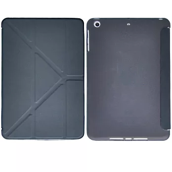 ATCOM Apple ipad Air 2 簡約軟殼掀式平版保護套(黑色)