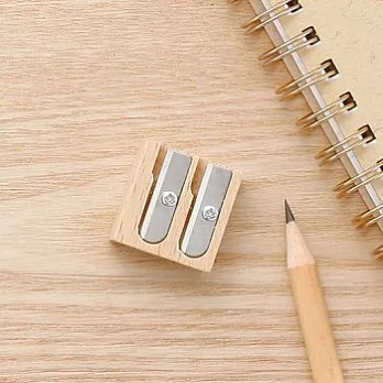 【HIGHTIDE】DUX_木製雙孔削筆器