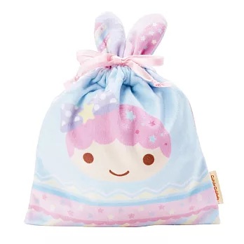 《Sanrio》雙星仙子復活節粉彩兔兔造型縮口袋
