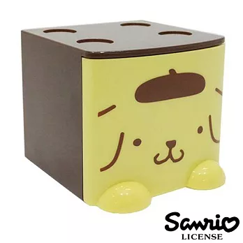 【日本進口正版】布丁狗 迷你 抽屜 收納盒 桌面收納 三麗鷗 sanrio