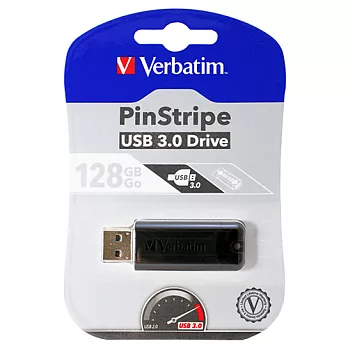 Verbatim威寶Pinstripe 128GB隨身碟USB3.0