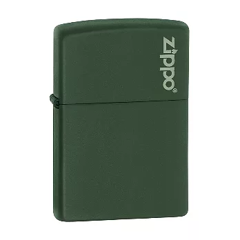 ZIPPO 221ZL 軍綠烤漆Zippo Logo打火機(大)