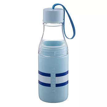 [星巴克]藍白條紋提繩冷水壺