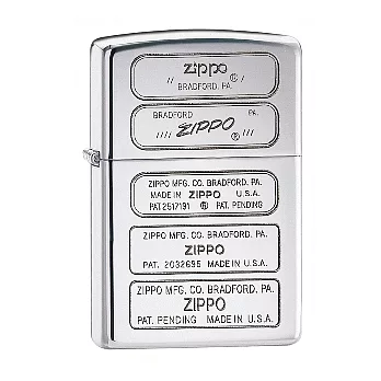 ZIPPO 28381 五代ZIPPO底刻打火機