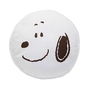 《KAMIO》SNOOPY大臉圓形馬卡龍風靠墊