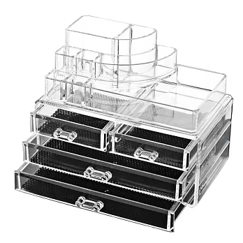 抽屜式壓克力桌面收納盒(SF-1157)