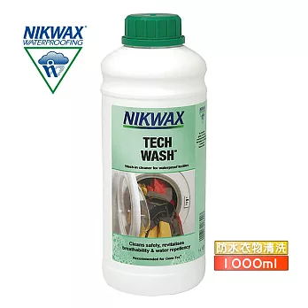 NIKWAX 防水布料衣物清洗劑 183《1L》補充瓶/ Tech Wash / 恢復布料的透氣性及防水性 / 英國原裝進口