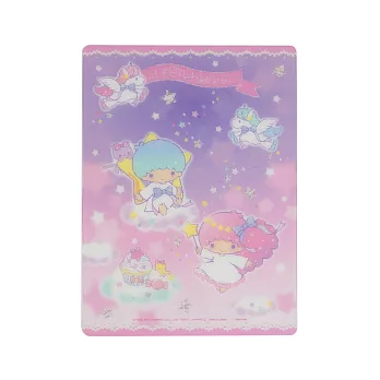 《Sanrio》雙星仙子繽紛文具系列半透明PP墊板(甜蜜星空)