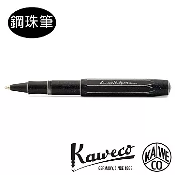 德國KAWECO AL Sport Stonewashed水磨系列 鋼珠筆 黑