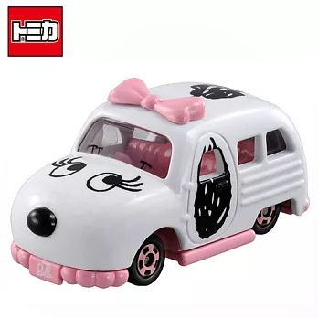 【日本進口正版】Dream TOMICA 多美小汽車 史努比 Snoopy 貝兒 BELLE