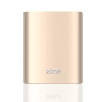 SSTAR 10400mAh 金屬質感行動電源香檳金