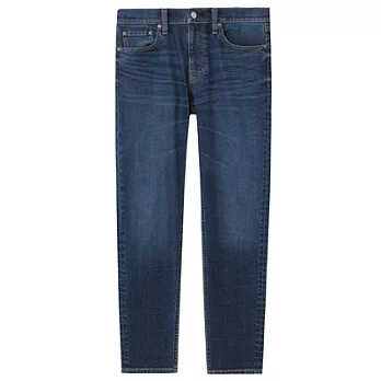 [MUJI無印良品]男有機棉混彈性丹寧錐形褲(73.5CM)29靛藍
