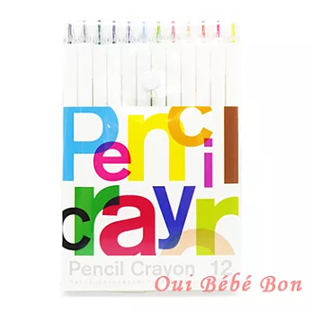 日本 Baby Color Pencil Crayon 鉛筆式蠟筆