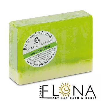 澳洲【SOAP BY ELENA】香檸薄荷 手工養膚皂 130g 手工皂 肥皂 香皂