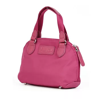 Amore 愛加丹尼 Voyage 多隔層隨心 手提斜背收納包～桃紅