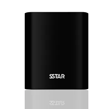 SSTAR 10400mAh 金屬質感行動電源-黑色