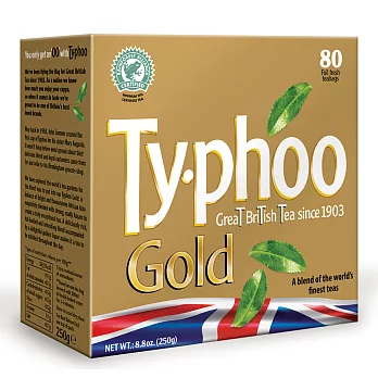 TYPHOO 黃金特選紅茶裸包80入-裸包(共250g)